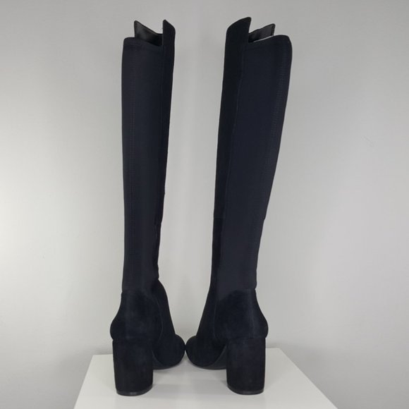 NEW Nine West Kerianna Tall Pull On Suede Boots - Picture 5 of 11
